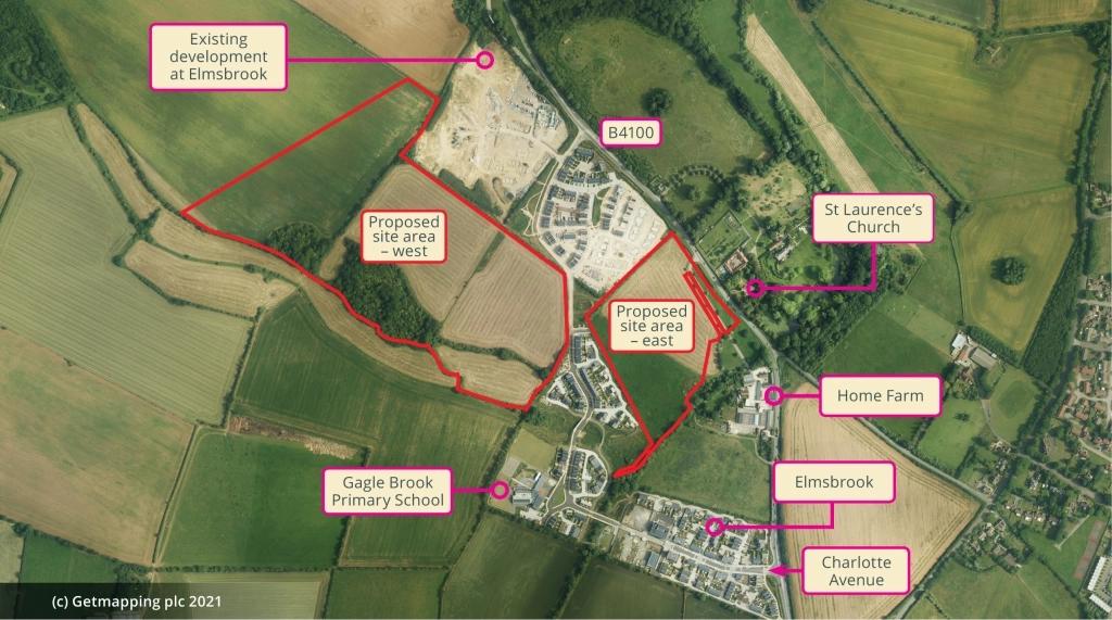 Land at North West Bicester
Home Farm, Lower Farm and SGR2
Caversfield
